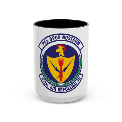 351st Air Refueling Squadron (U.S. Air Force) Accent Coffee Mug