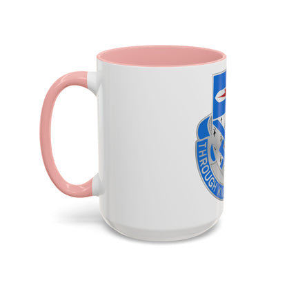 107 Military Intelligence Battalion (U.S. Army) Accent Coffee Mug