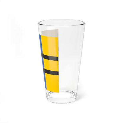Flag of Toreboda (Sweden) Pint Glass 16oz