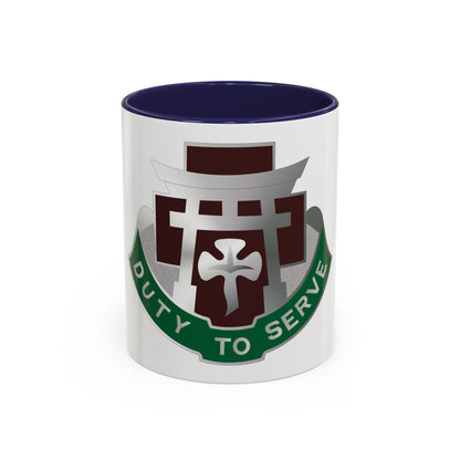 74 Field Hospital (U.S. Army) Accent Coffee Mug