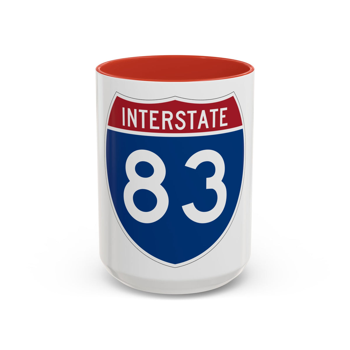 Interstate 83 (U.S. Highways) Accent Coffee Mug