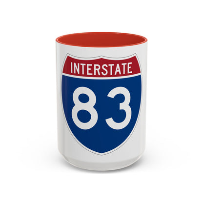 Interstate 83 (U.S. Highways) Accent Coffee Mug