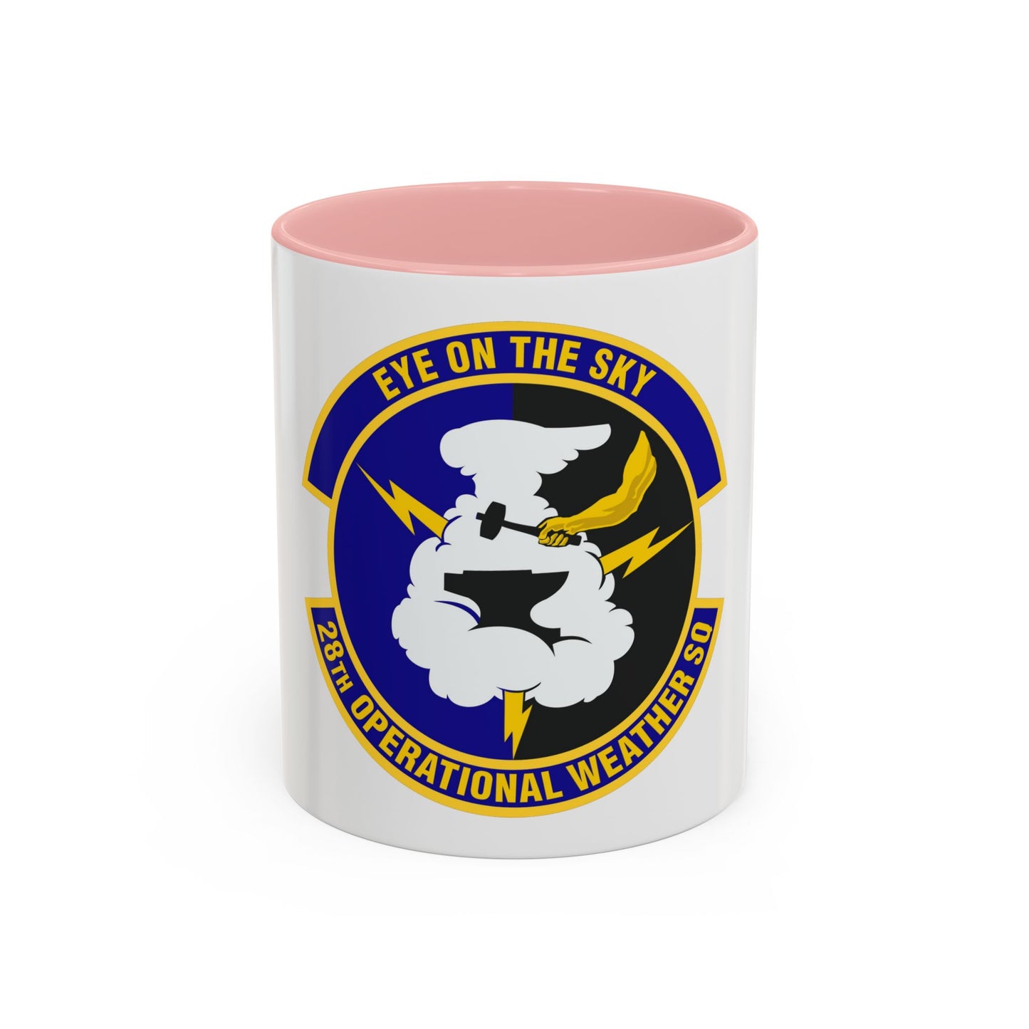 28th Operational Weather Squadron (U.S. Air Force) Accent Coffee Mug