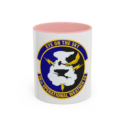 28th Operational Weather Squadron (U.S. Air Force) Accent Coffee Mug