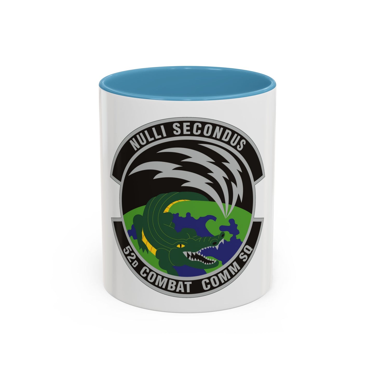52d Combat Communications Squadron (U.S. Air Force) Accent Coffee Mug
