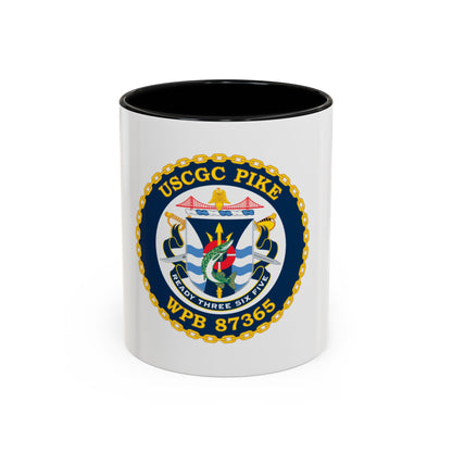 USCGC Pike WPB   87365 (U.S. Coast Guard) Accent Coffee Mug
