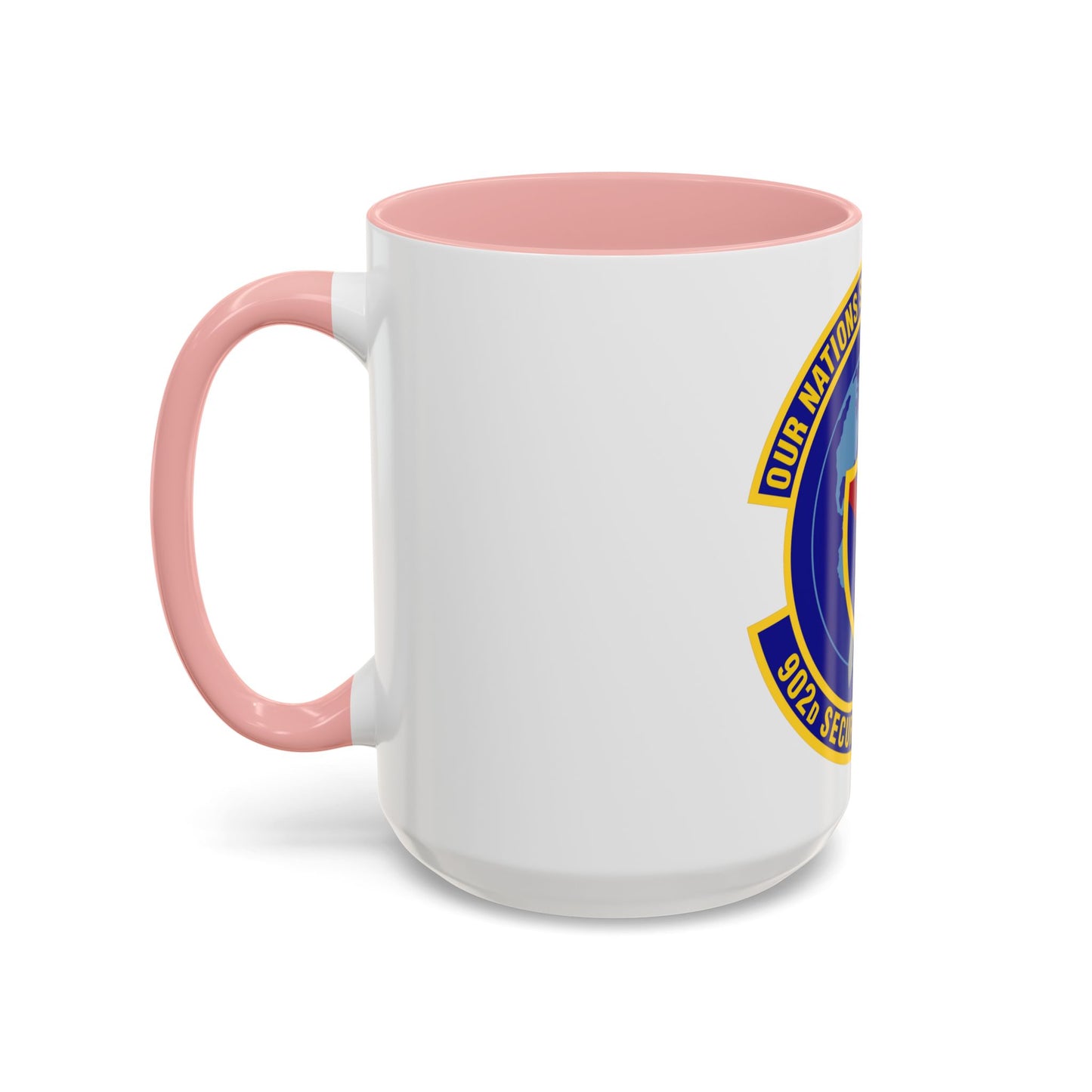 902d Security Forces Squadron (U.S. Air Force) Accent Coffee Mug