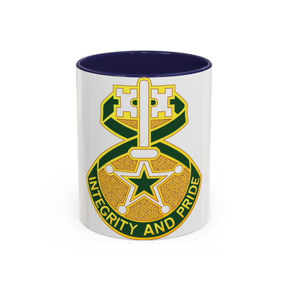 607 Military Police Battalion (U.S. Army) Accent Coffee Mug