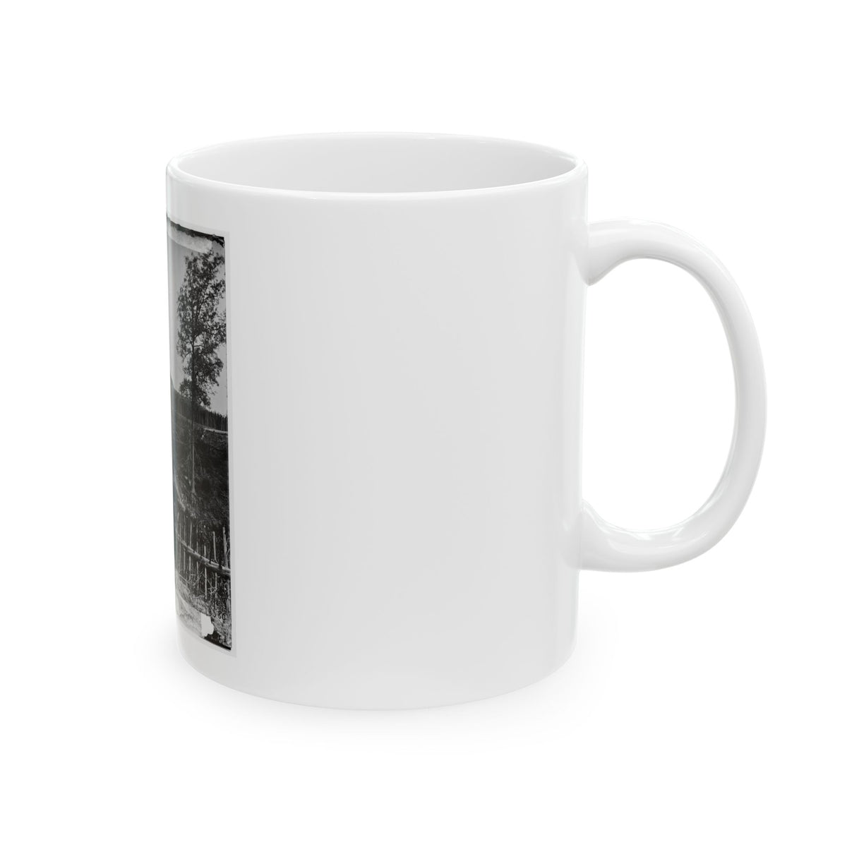 Atlanta, Georgia. Fortifications(2) (U.S. Civil War) White Coffee Mug