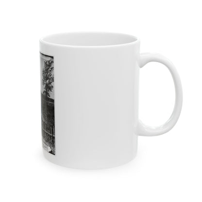 Atlanta, Georgia. Fortifications(2) (U.S. Civil War) White Coffee Mug