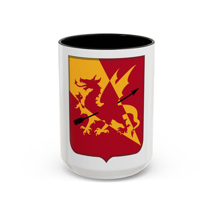 562nd Air Defense Artillery Regiment v2 (U.S. Army) Accent Coffee Mug