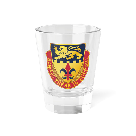 Verre à liqueur du 55e bataillon des services du personnel (armée américaine) 1,5 oz