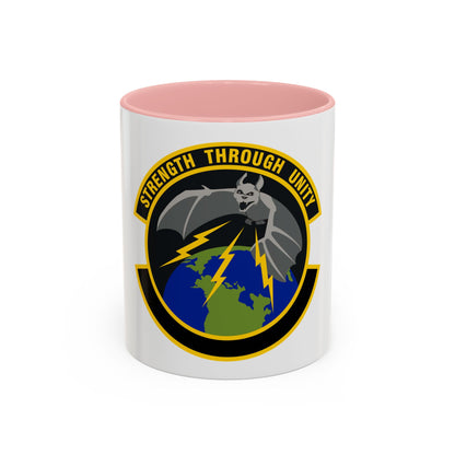 595 Operations Support Flight AFSPC (U.S. Air Force) Accent Coffee Mug