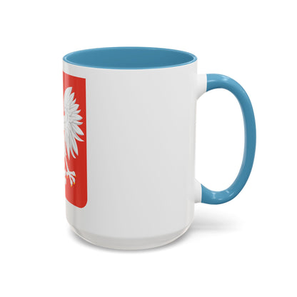 Coat of arms of Poland (1955-1980) - Accent Coffee Mug