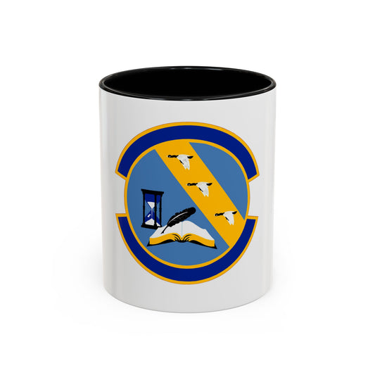 11 Contracting Squadron USAF (U.S. Air Force) Accent Coffee Mug