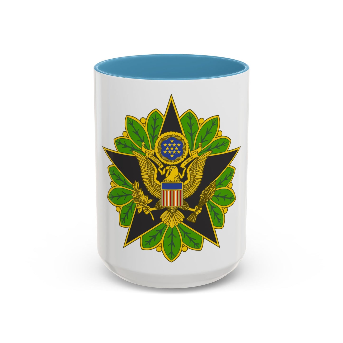 Staff Identification Badge (U.S. Army) Accent Coffee Mug