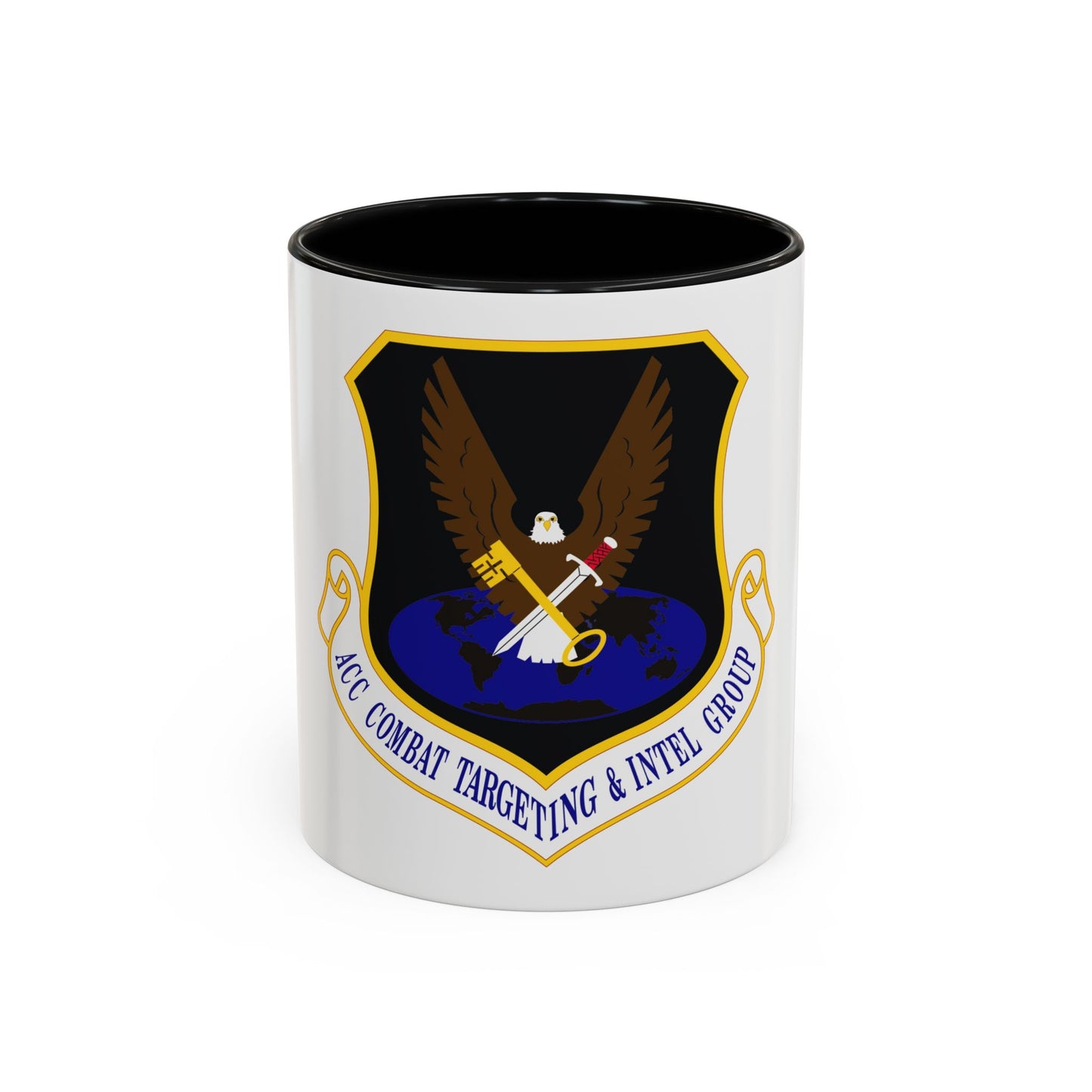 ACC Combat Targeting & Intelligence Group (U.S. Air Force) Accent Coffee Mug