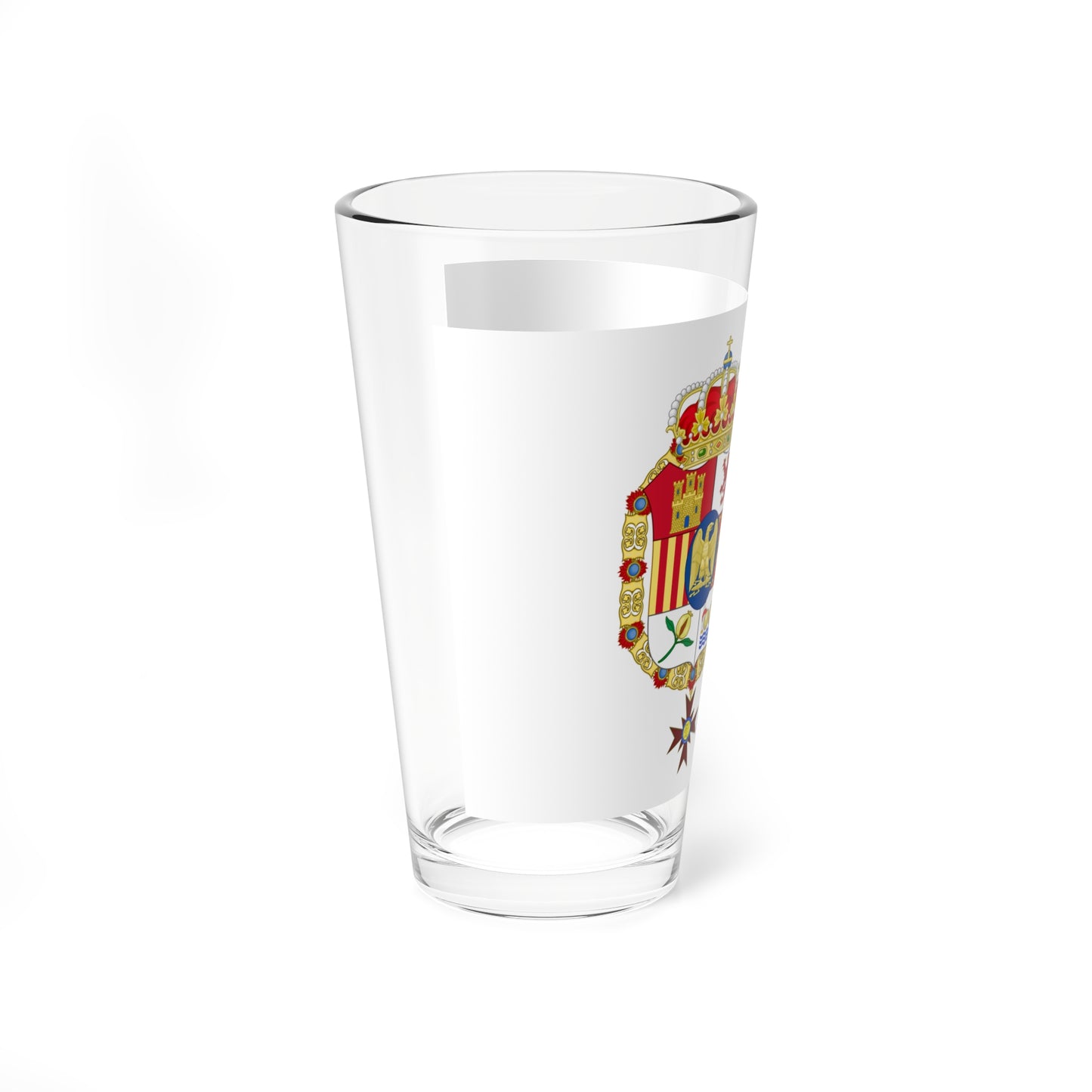 Flag of Spain 1808-1813 (Spain) Pint Glass 16oz