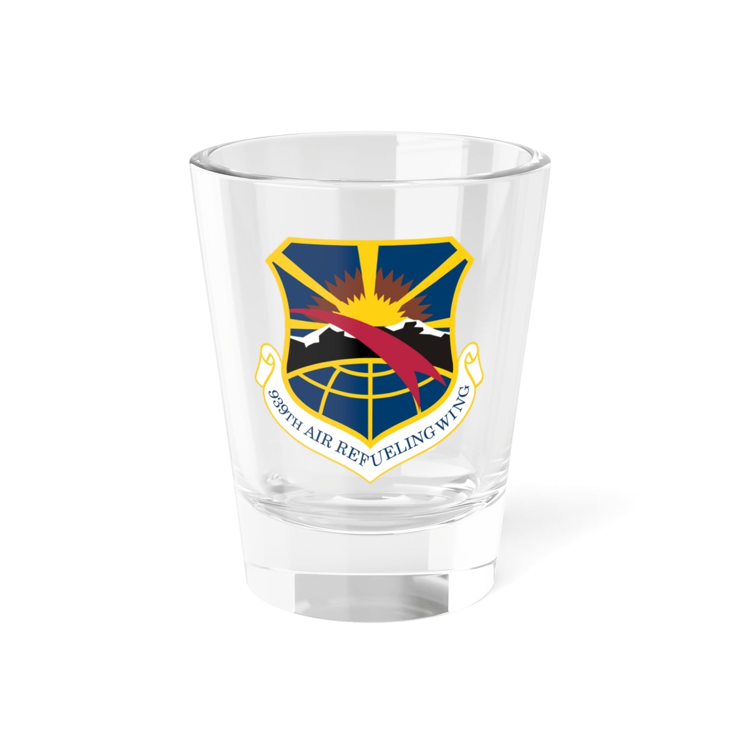 USAF 939th Air Refueling Wing (U.S. Air Force) Shot Glass 1.5oz