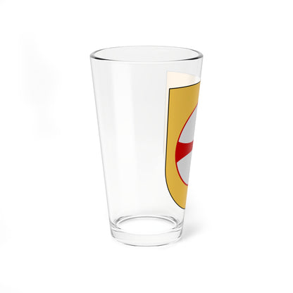 Norrbottens regemente 193. jägarbataljonen Umeå skvadron vapen (Sweden) (Coat of Arms) Pint Glass 16oz