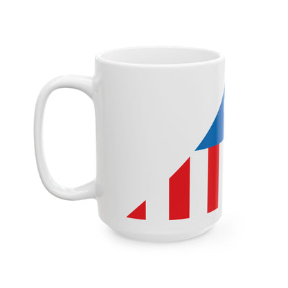Kopimi logo usa (United States) White Coffee Mug