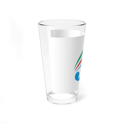 Flag of Saiki Oita (Japan) Pint Glass 16oz