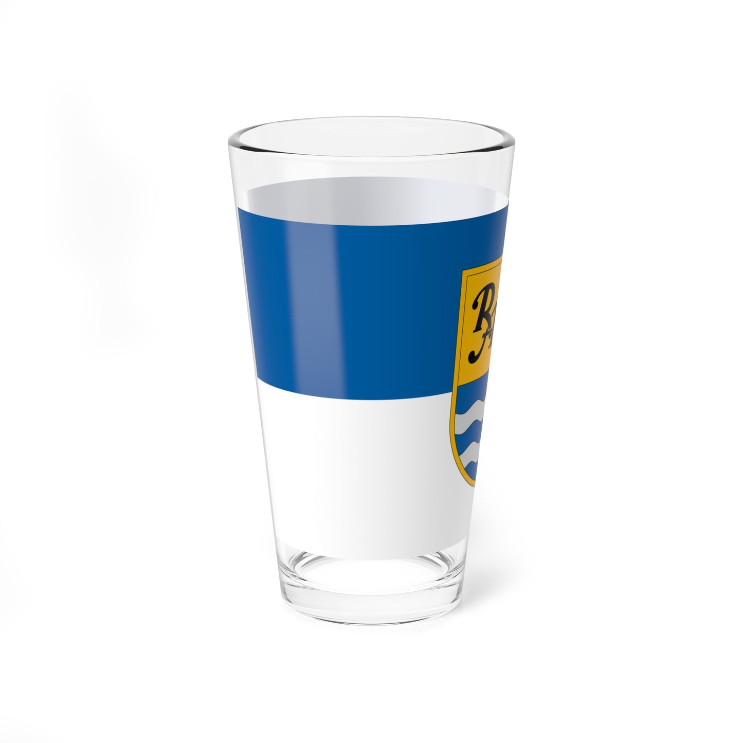 Flag of Racalmas (Hungary) Pint Glass 16oz