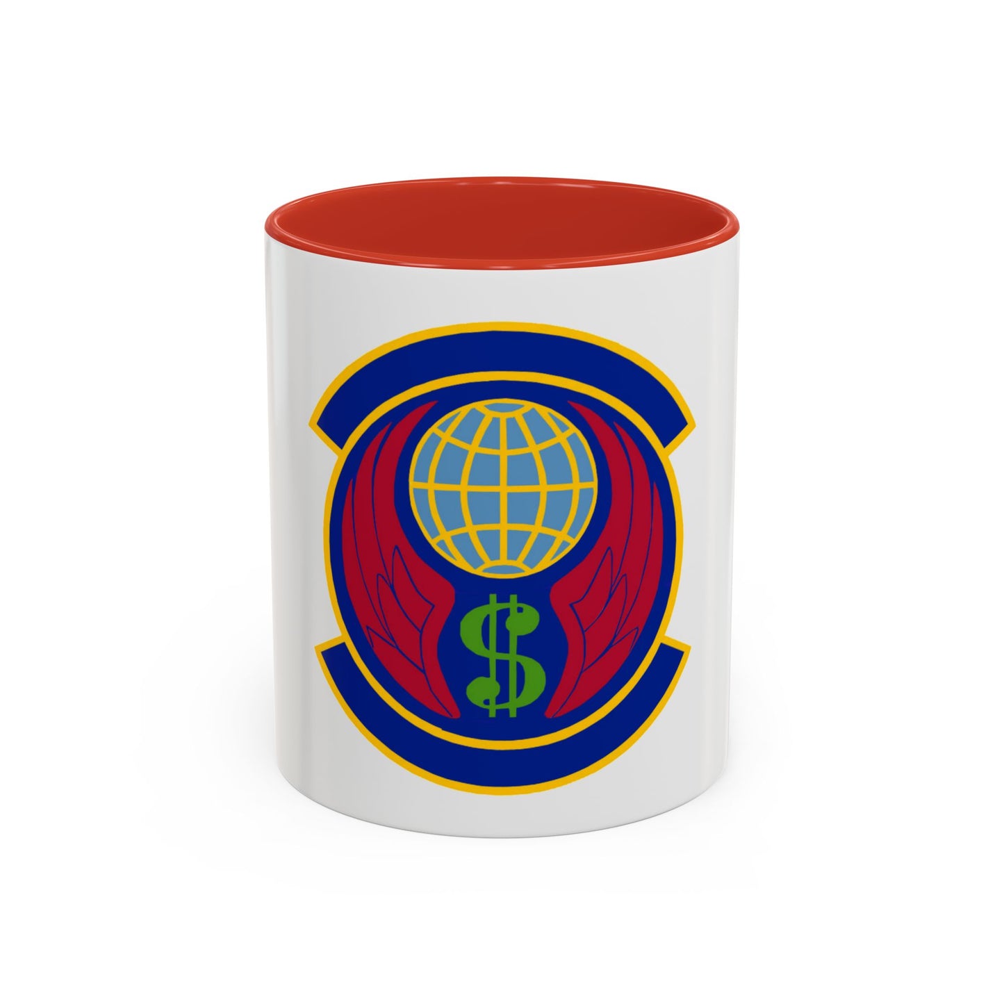 355 Comptroller Squadron ACC (U.S. Air Force) Accent Coffee Mug
