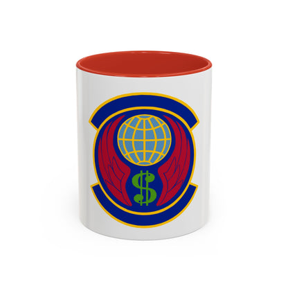 355 Comptroller Squadron ACC (U.S. Air Force) Accent Coffee Mug