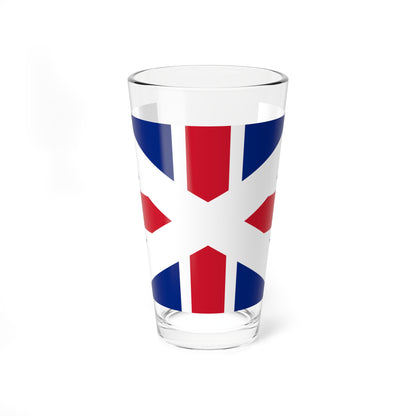 Union Jack 1606 Scotland (United Kingdom) Pint Glass 16oz