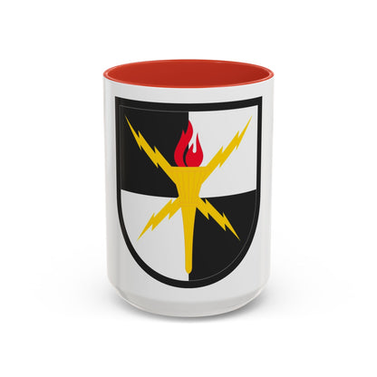 United States Cyber School (U.S. Army) Accent Coffee Mug