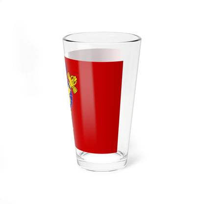 ROCMC Major Generals Flag (China) Pint Glass 16oz
