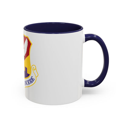 87th Air Base Wing Emblem (U.S. Air Force) Accent Coffee Mug