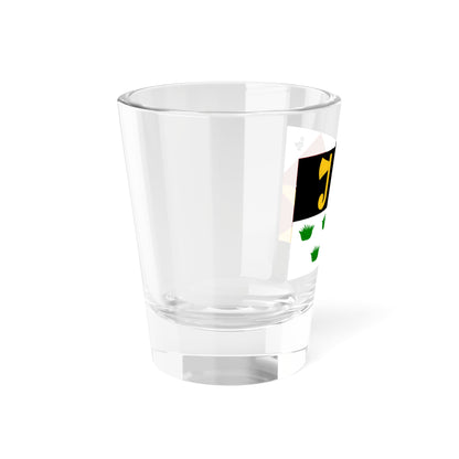Ledegem vlag (Belgium) Shot Glass 1.5oz