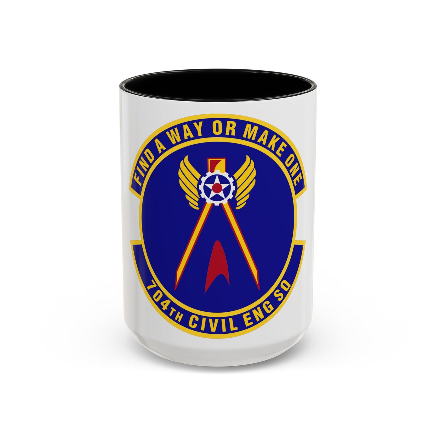 704th Civil Engineer Squadron (U.S. Air Force) Accent Coffee Mug