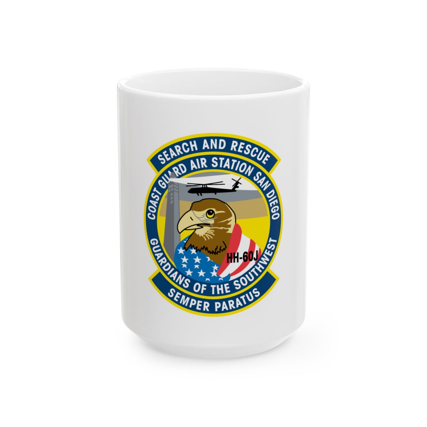 USCG Air Station San Diego Search and Resue (U.S. Coast Guard) White Coffee Mug