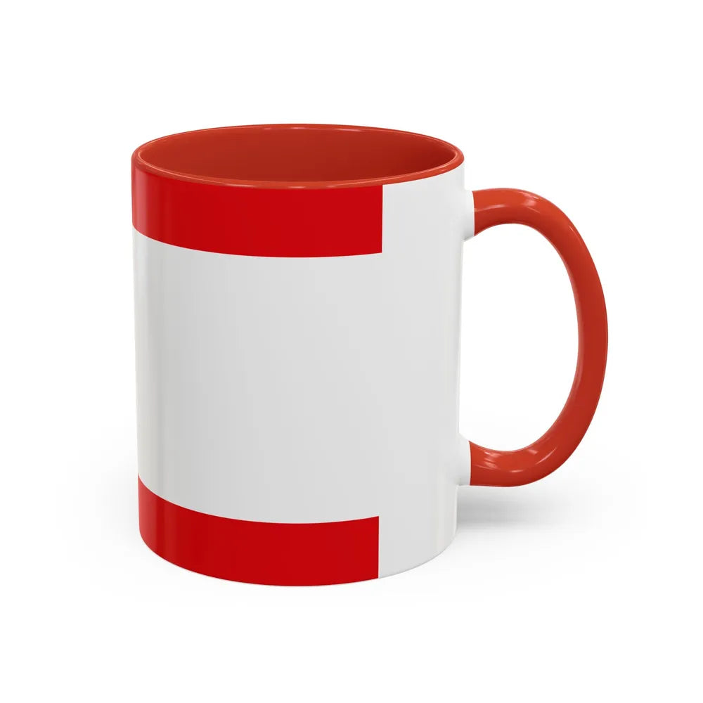 Flag of Fulda Germany - Accent Coffee Mug-Go Mug Yourself