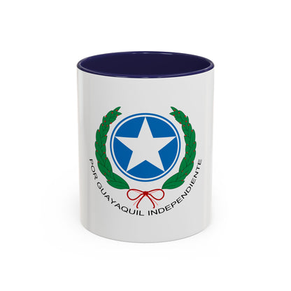 Coat of Arms of Guayaquil - Accent Coffee Mug