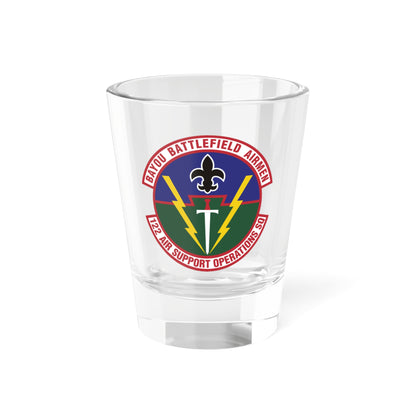 122d Air Support Operations Squadron (U.S. Air Force) Shot Glass 1.5oz