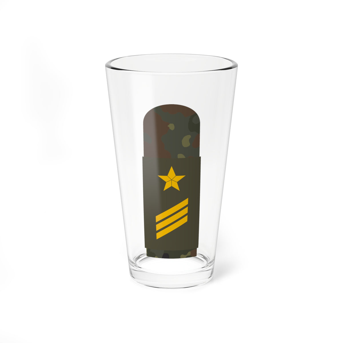 MA OG5 14 Hauptgefreiter OA L (Military Rank) Pint Glass 16oz