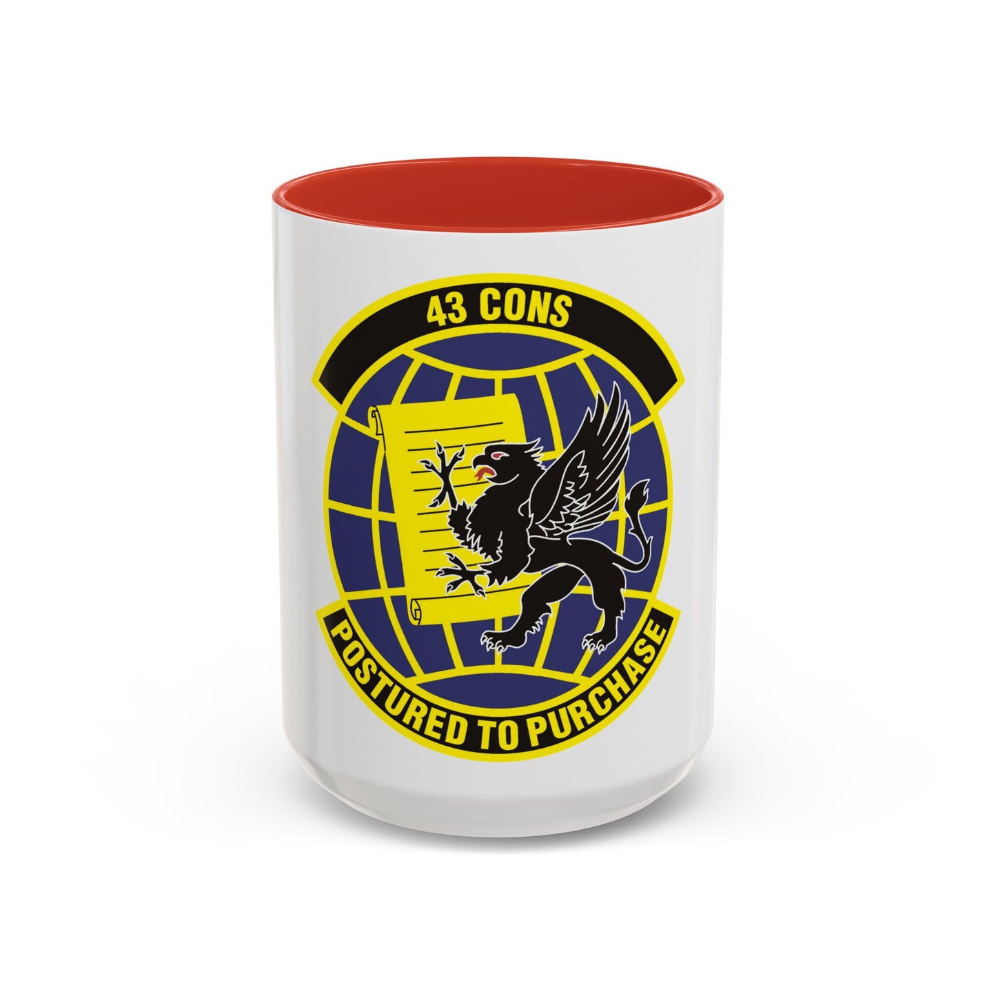 43d Contracting Squadron (U.S. Air Force) Accent Coffee Mug
