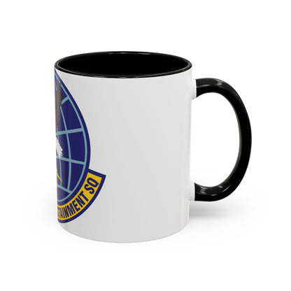 557th Combat Sustainment Squadron (U.S. Air Force) Accent Coffee Mug