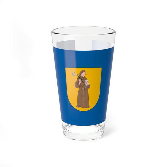 Flag of Veleny (Hungary) Pint Glass 16oz