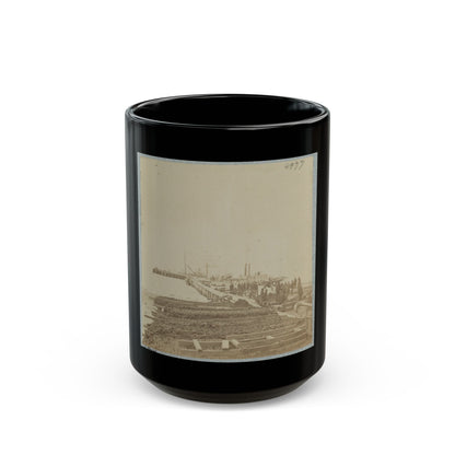 Army Wharf (U.S. Civil War) Black Coffee Mug