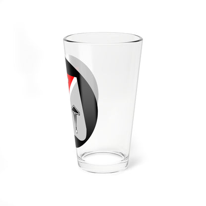 Emblem for the 2-I-GHR (Denmark) (Coat of Arms) Pint Glass 16oz
