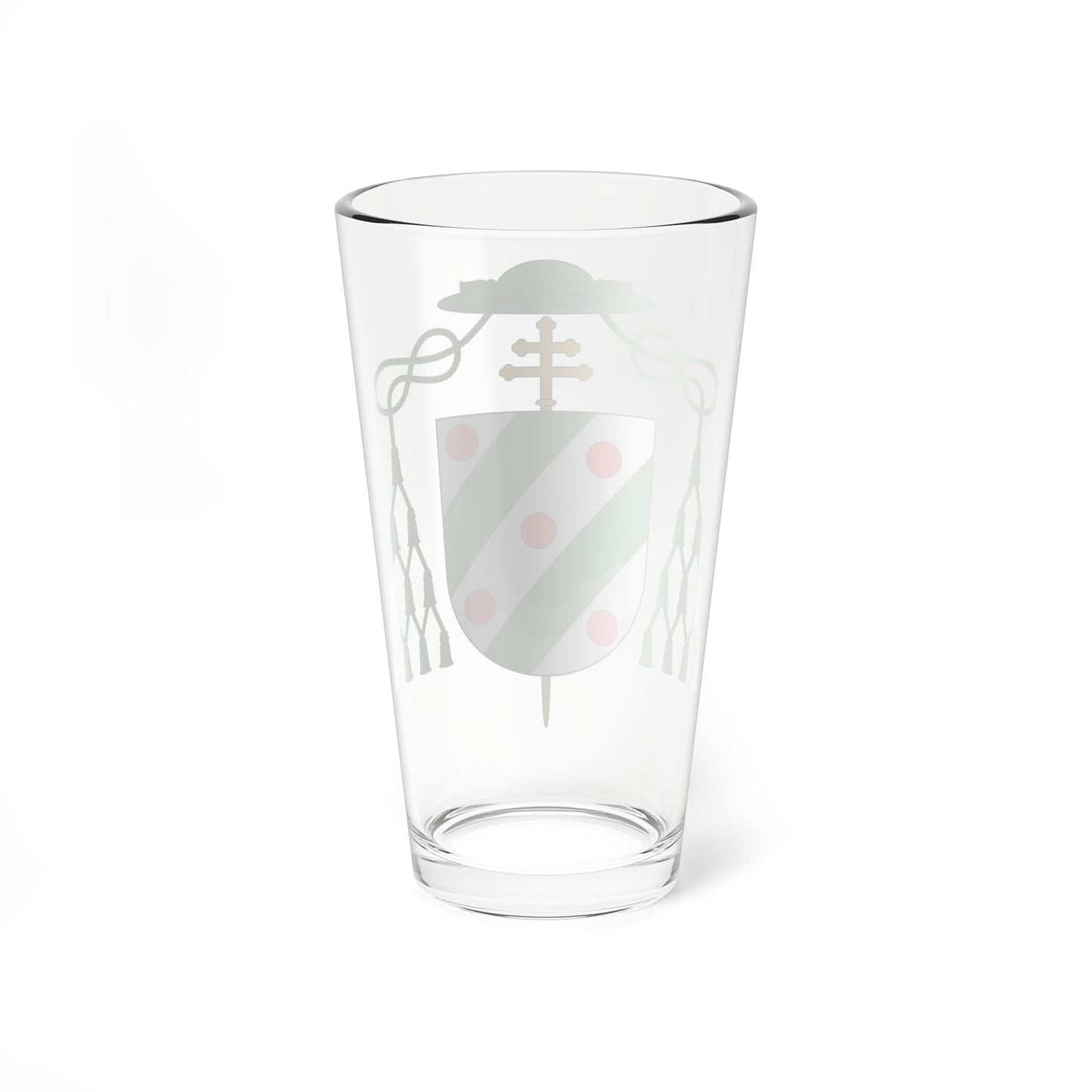 Escudo de Diego Escolano y Ledesma (Spain) (Coat of Arms) Pint Glass 16oz