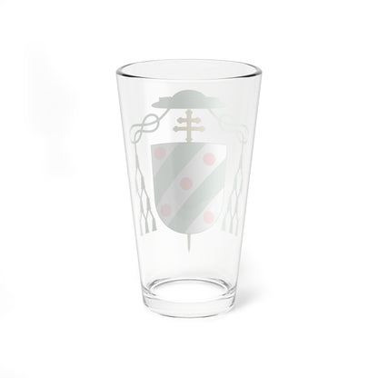 Escudo de Diego Escolano y Ledesma (Spain) (Coat of Arms) Pint Glass 16oz