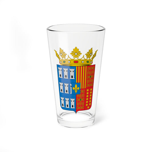 Escudo de Híjar Teruel (Spain) (Coat of Arms) Pint Glass 16oz