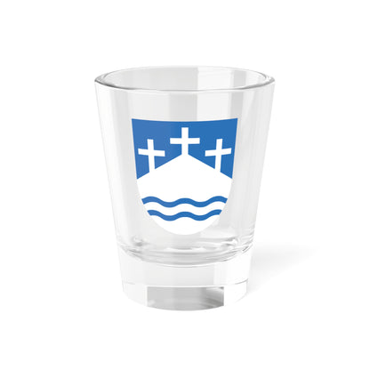 Kõrgessaare valla vapp (Estonia) (Coat of Arms) Shot Glass 1.5oz
