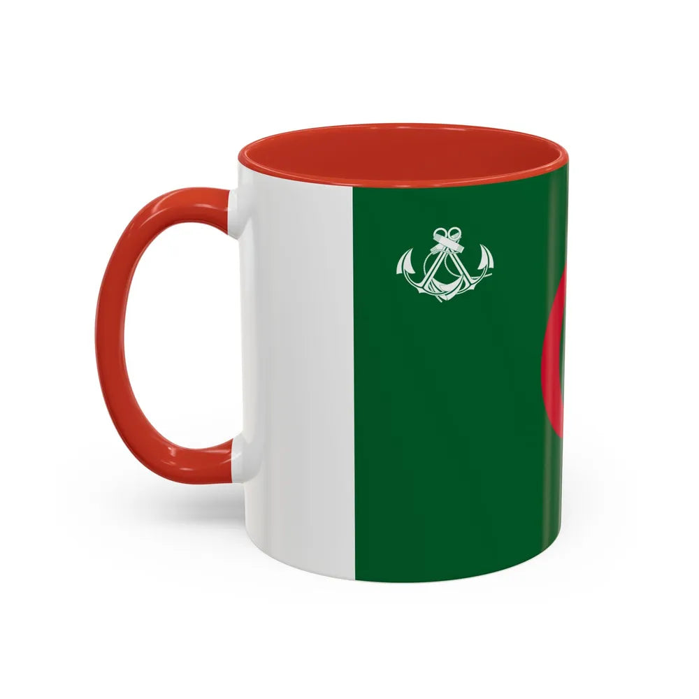 Naval Ensign of Algeria - Accent Coffee Mug-Go Mug Yourself